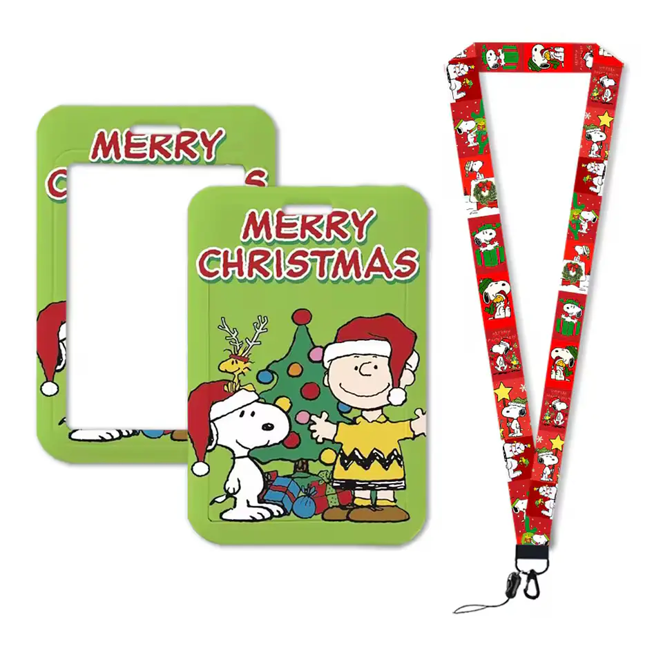 Preventa Portacredencial Vertical + Lanyard Snoppy 10