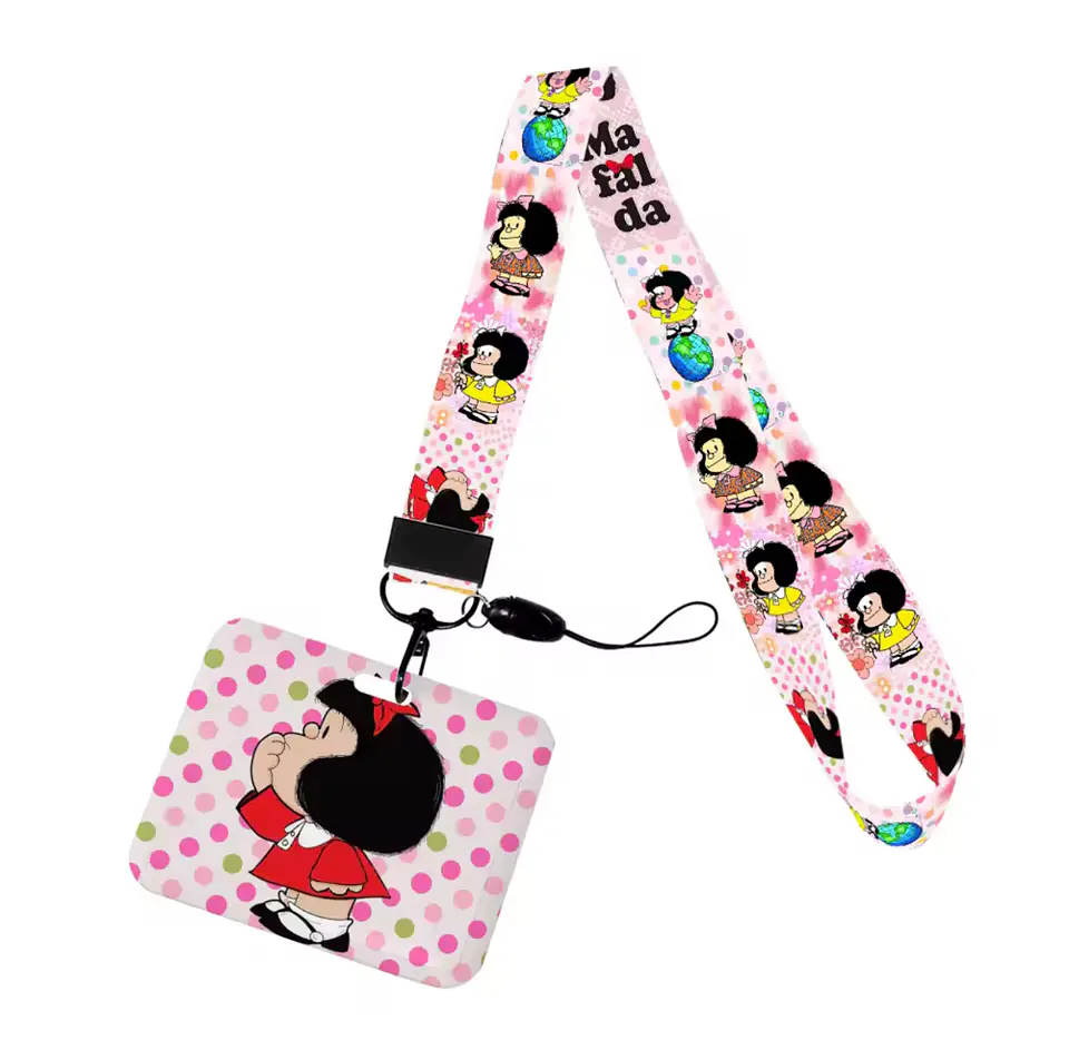 Preventa Portacredencial Horizontal + Lanyard Mafalda 2