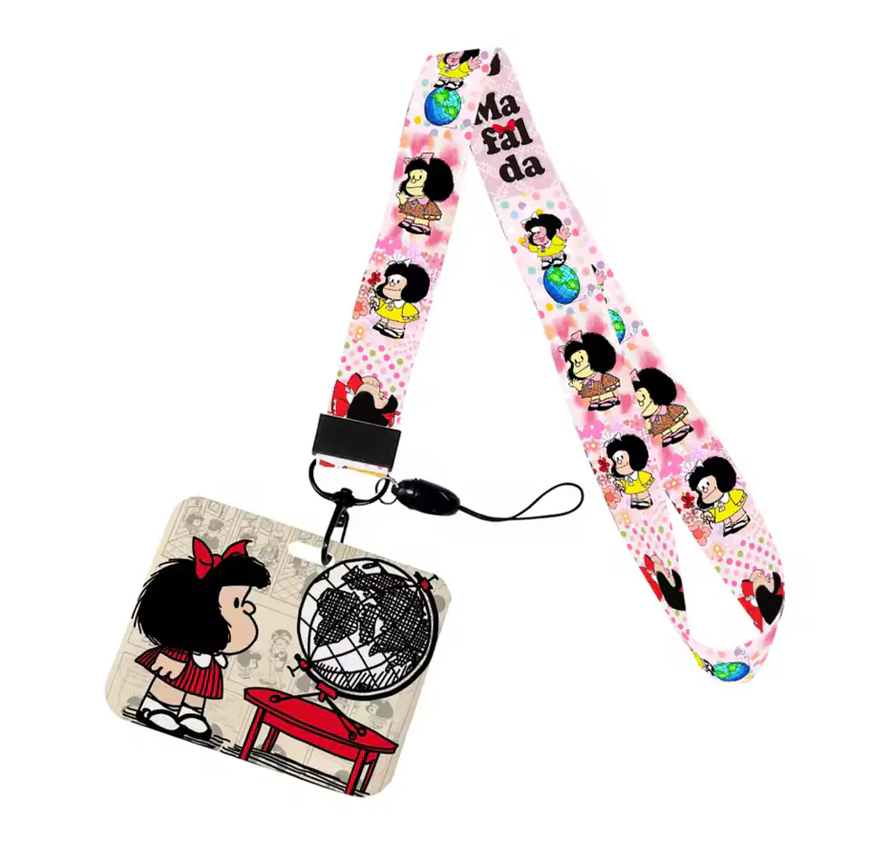 Preventa Portacredencial Horizontal + Lanyard Mafalda 3