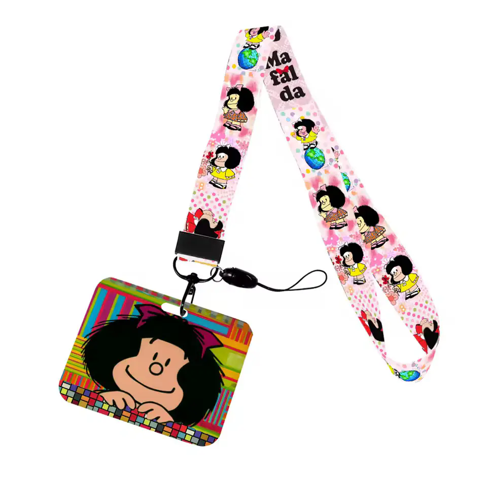 Preventa Portacredencial Horizontal + Lanyard Mafalda 7