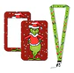 Preventa Portacredencial Vertical + Lanyard Grinch Navideño - Miniatura 5