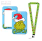 Preventa Portacredencial Vertical + Lanyard Grinch Navideño - Miniatura 4