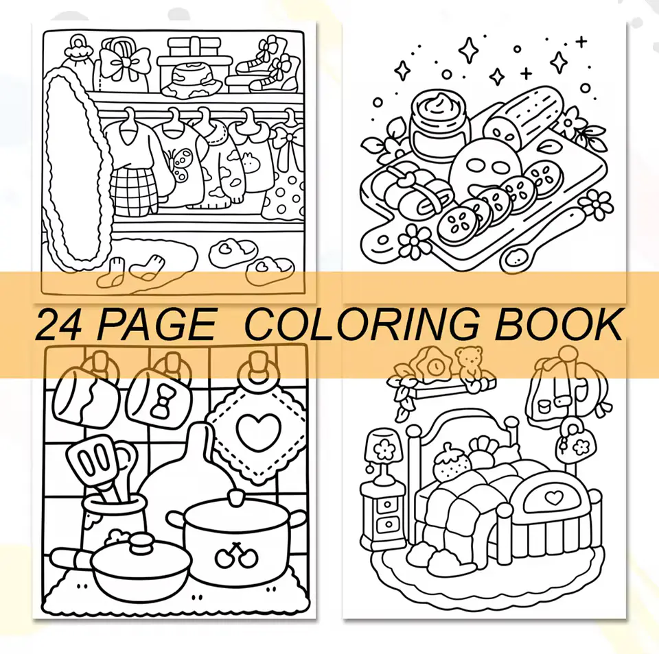 Preventa Libros para colorear para adultos y adolescentes Virales 18