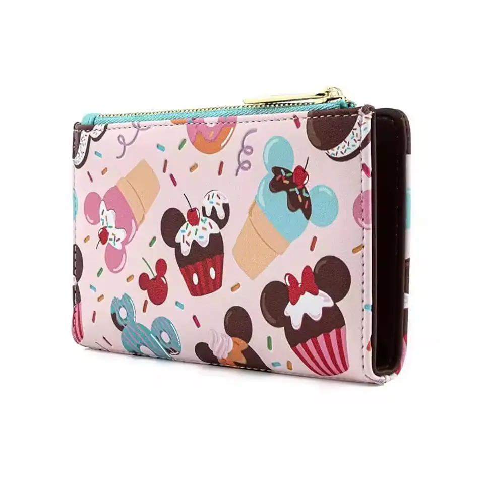 Preventa Billetera Postres Mickey and Minnie Loungefly 3
