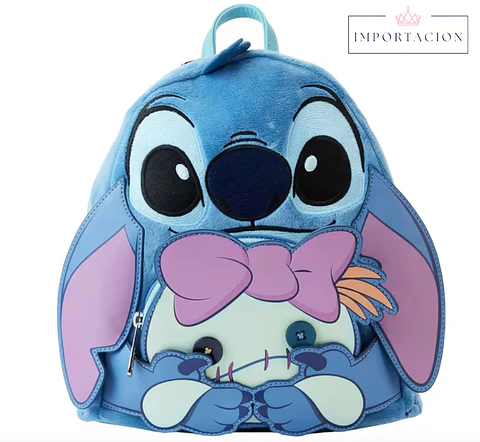 Preventa Mochila Stich and Trapos de Felpa Loungefly