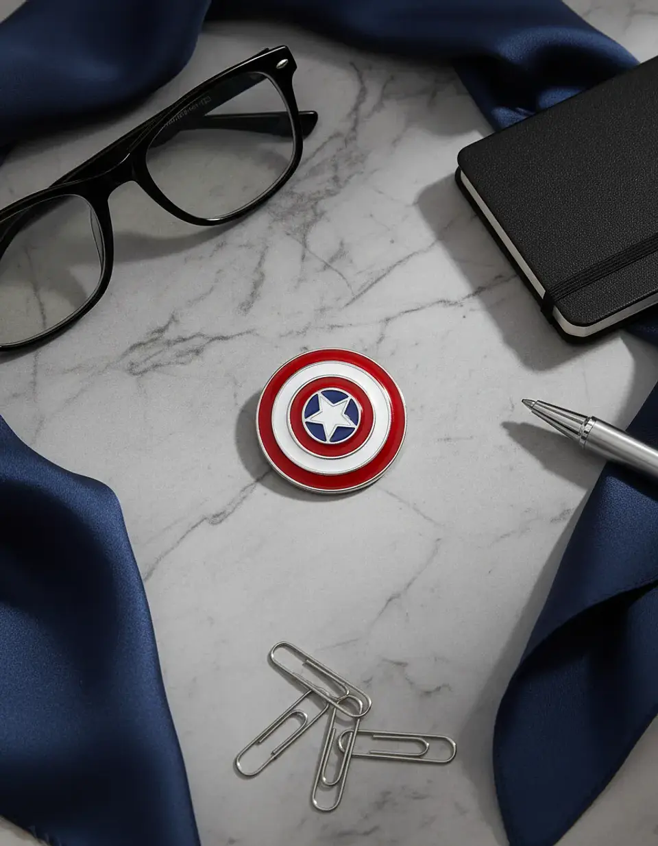 Preventa Pin Escudo Capitan America 3
