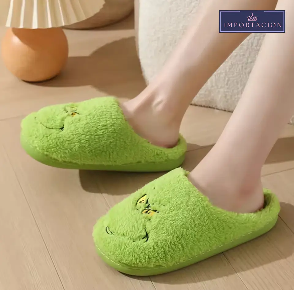 Preventa Pantuflas Abiertas Grinch 1