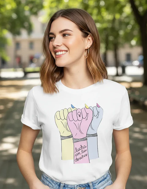Polera “Lucha por tus derechos”