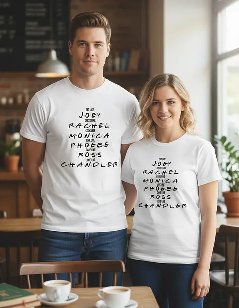 Polera Unisex Friends 