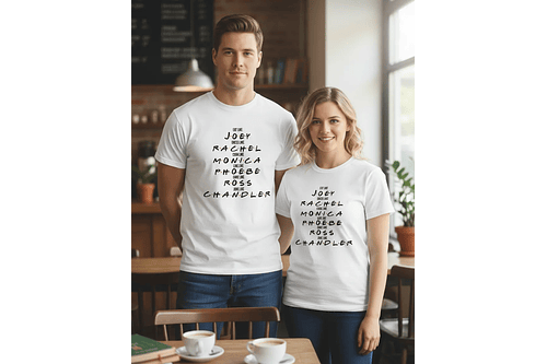 Polera Unisex Friends 