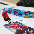 Preventa Portacredencial Vertical + Lanyard Spiderman 4