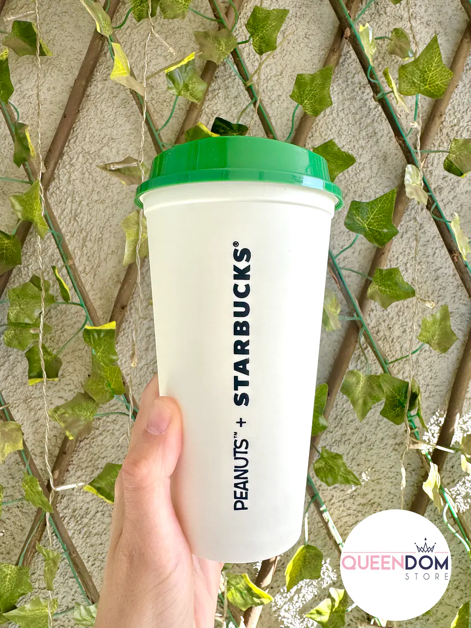 Preventa Vaso Plastico Reutilizable Starbucks + Snoppy colab 473ml 2