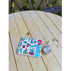 Preventa Portacredencial Horizontal + Hebilla Retractil Cientifico 1