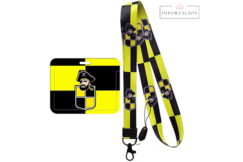 Preventa Portacredencial Horizontal + Lanyard Coquimbo Unido