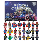 Preventa Calendario Adviento figuras Marvel Para Niños 24 Piezas 5