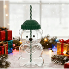 Preventa Vaso Osito de Vidrio 500ML (SIN LOGO STARBUCKS) 4