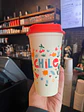 Vaso Starbucks Reutilizable Chile Nuevo Con Tapa Aniversario 20 Años 473ml - Miniatura 1