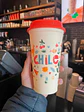 Vaso Starbucks Reutilizable Chile Nuevo Con Tapa Aniversario 20 Años 473ml - Miniatura 2