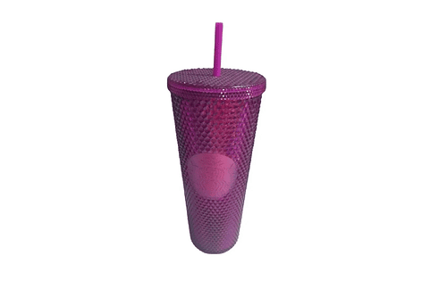 Vaso Starbucks Studded Acrílico Morado 710ml 