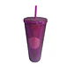 Vaso Starbucks Studded Acrílico Morado 710ml  - Miniatura 1
