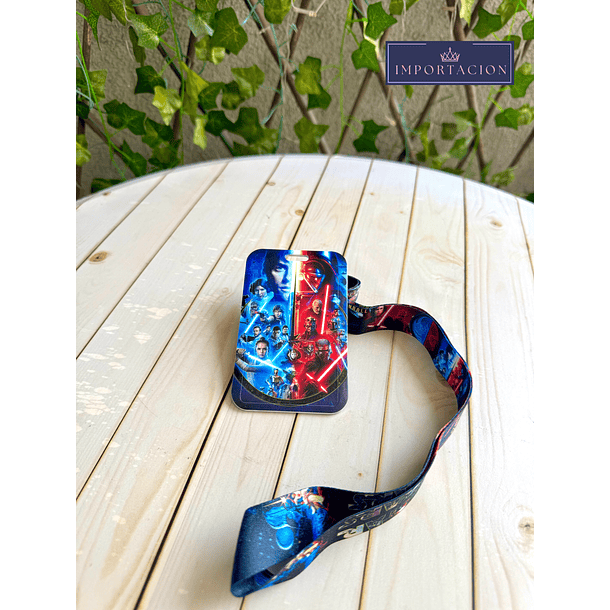 Preventa Portacredencial Vertical + Lanyard Star Wars 5