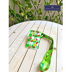 Preventa Portacredencial Vertical + Lanyard Grinch Navideño 1