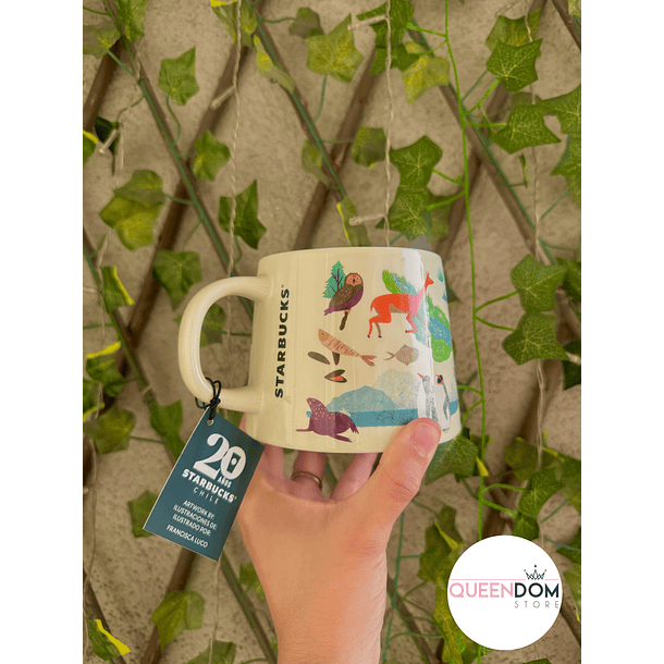 Taza Starbucks 20 años Chile 414 ml 3