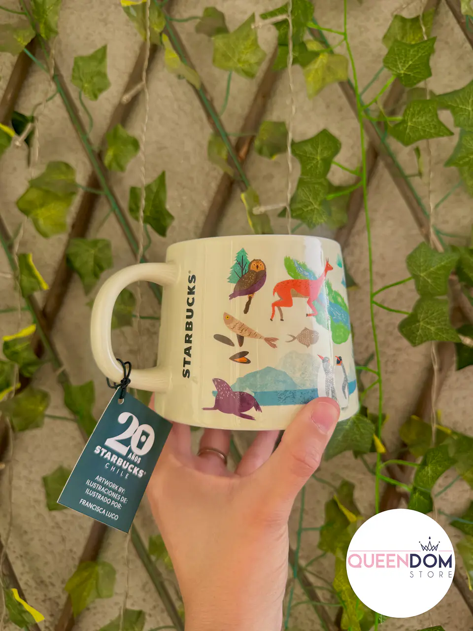 Taza Starbucks 20 años Chile 414 ml 3