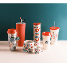 Vaso Plastico Reutilizable 20 Años Chile Aniversario 473ml 3