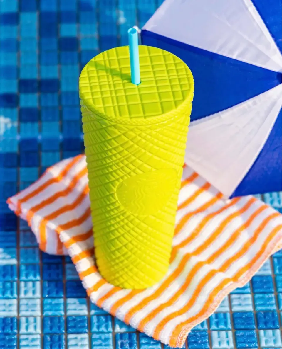 Vaso Tumblr Fluor Doble Capa Starbucks 710ml 3