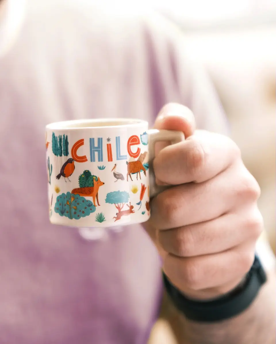 Mini Mug Chile Aniversario 20 años Starbucks 59ml 6