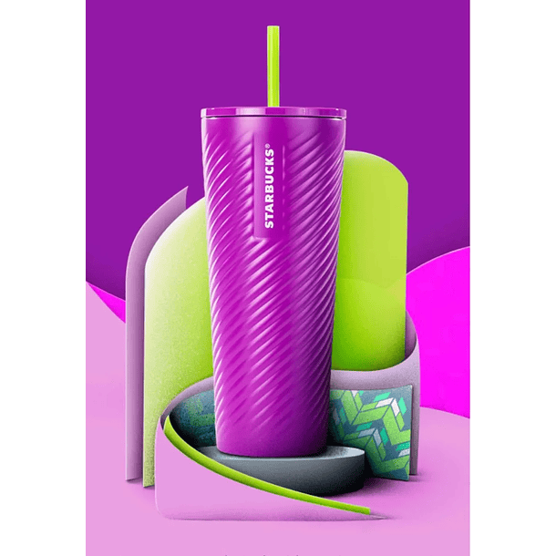Vaso Tumblr Metálico Starbucks 710ml 2 Colores 3
