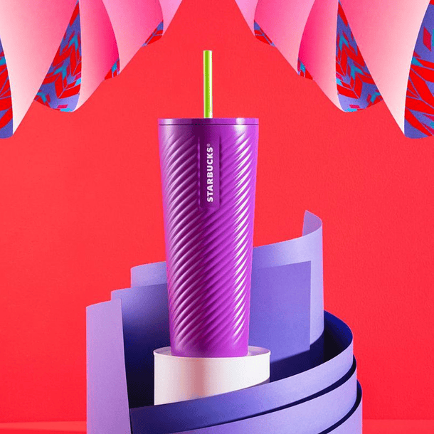 Vaso Tumblr Metálico Starbucks 710ml 2 Colores 4
