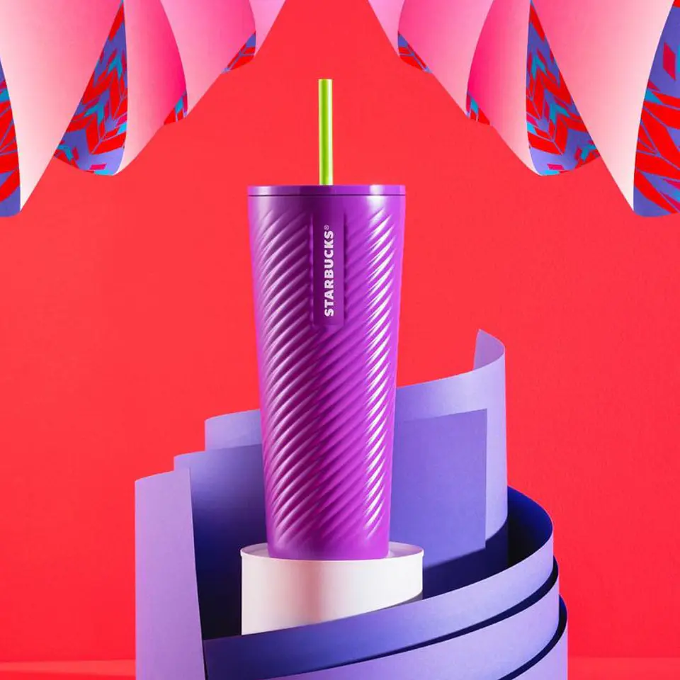 Vaso Tumblr Metálico Starbucks 710ml 2 Colores 4
