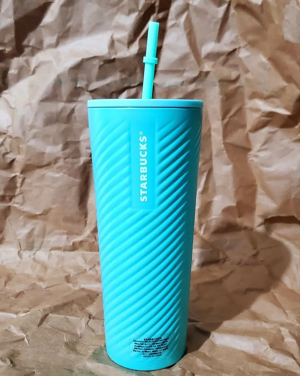 Vaso Tumblr Metálico Starbucks 710ml 2 Colores 5