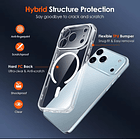 Preventa Carcasa Celular Transparente Magsafe modelos iphone 17 3