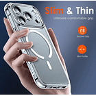 Preventa Carcasa Celular Transparente Magsafe modelos iphone 17 5