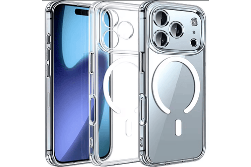 Preventa Carcasa Celular Transparente Magsafe modelos iphone 17