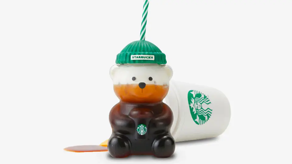 Preventa Vaso Starbucks Osito Barista 500ml (logo Starbucks) 3