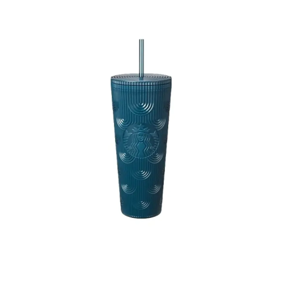 Preventa Vaso Sirena Matte Doble Capa Starbucks 700ml 6