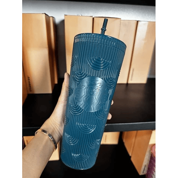 Preventa Vaso Sirena Matte Doble Capa Starbucks 700ml 7