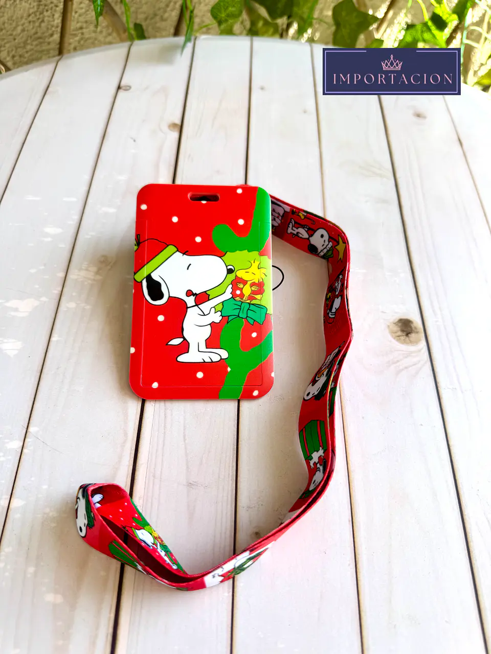 Preventa Portacredencial Vertical + Lanyard Snoppy 4