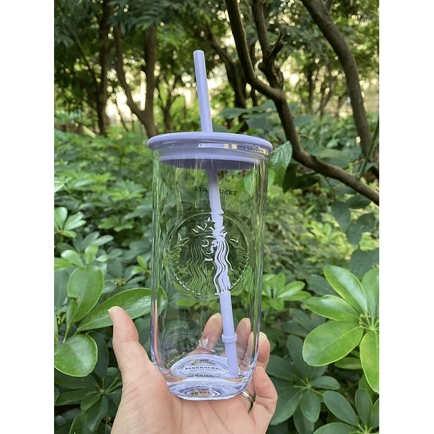 Preventa Vaso Vidrio Triangular 2023 Starbucks 473ml 2