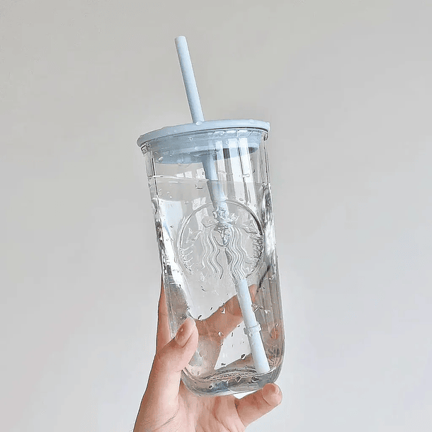 Preventa Vaso Vidrio Triangular 2023 Starbucks 473ml 11