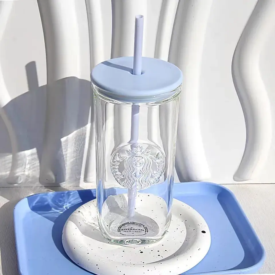 Preventa Vaso Vidrio Triangular 2023 Starbucks 473ml 9