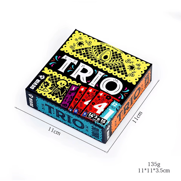 Preventa Juego de Cartas TRIO en Español 4