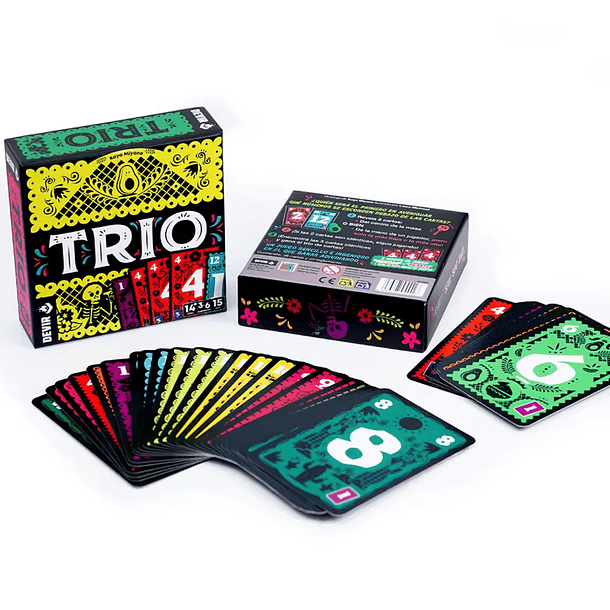 Preventa Juego de Cartas TRIO en Español 2
