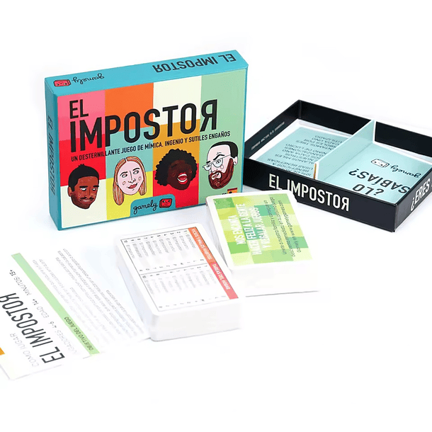 Preventa Juego De Cartas El impostor En Español 2