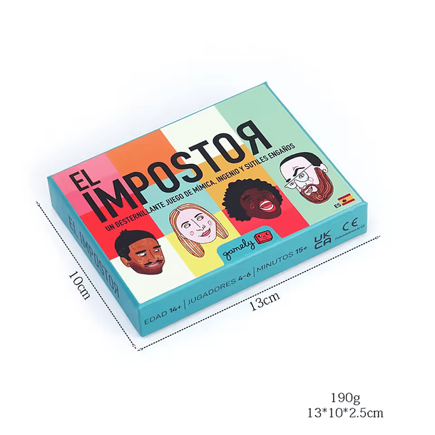 Preventa Juego De Cartas El impostor En Español 3