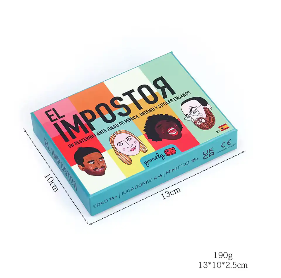 Preventa Juego De Cartas El impostor En Español 5